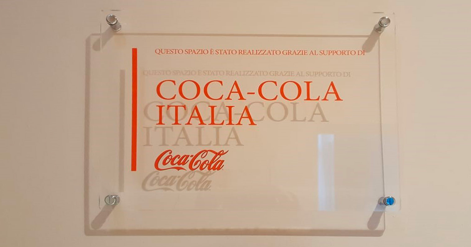 Targa presso la Ronald McDonald